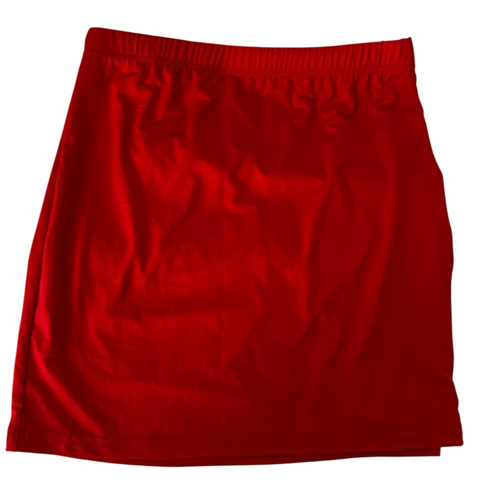 SHEIN Women’s Bold Red Mini Skirt Size Medium